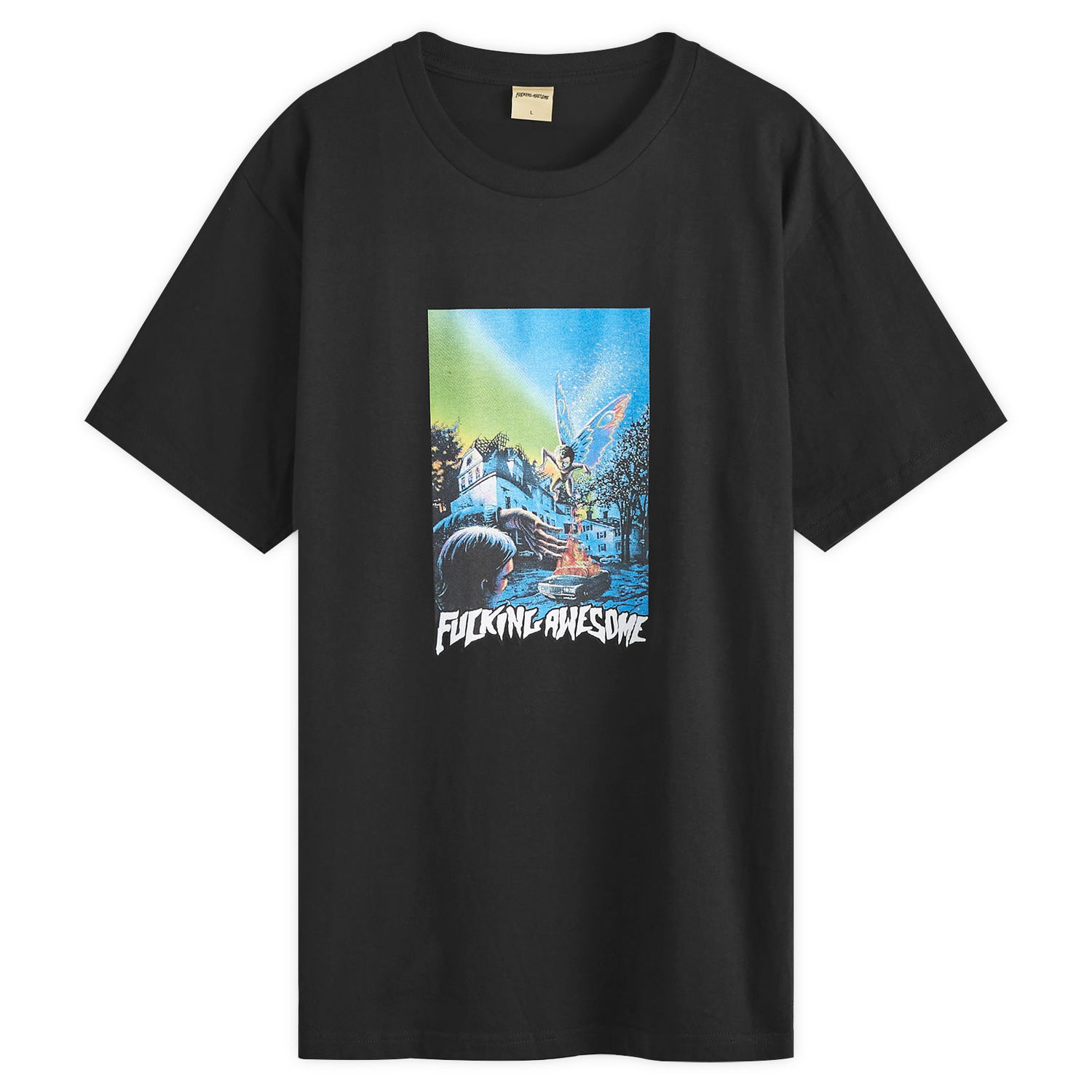 Tričko Fucking Awesome Hawthorne T-Shirt Black Čierna | FA2036-BLK, 0