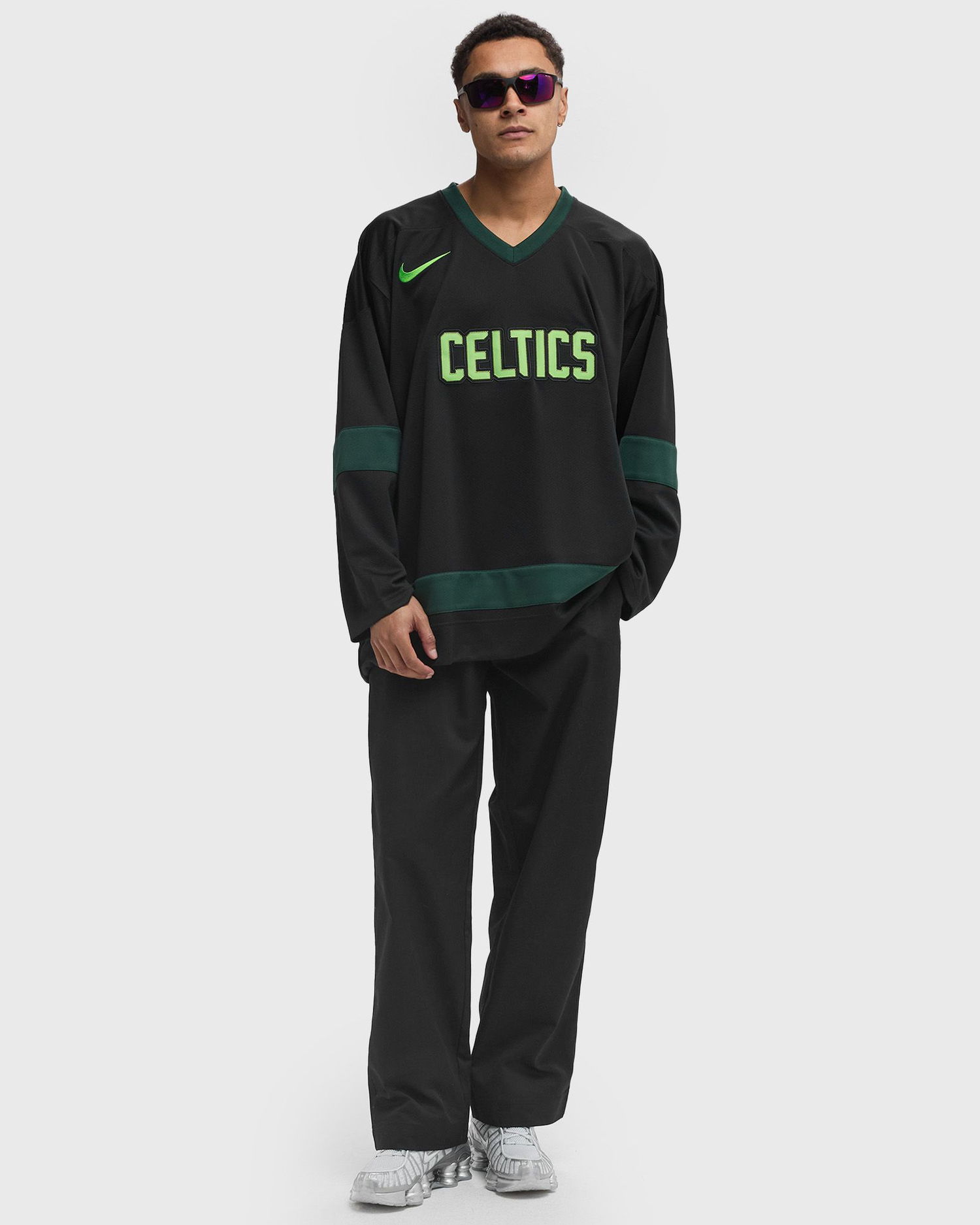 Dres Nike BOSTON CELTICS Hockey Jersey Čierna | FZ0343-010, 1