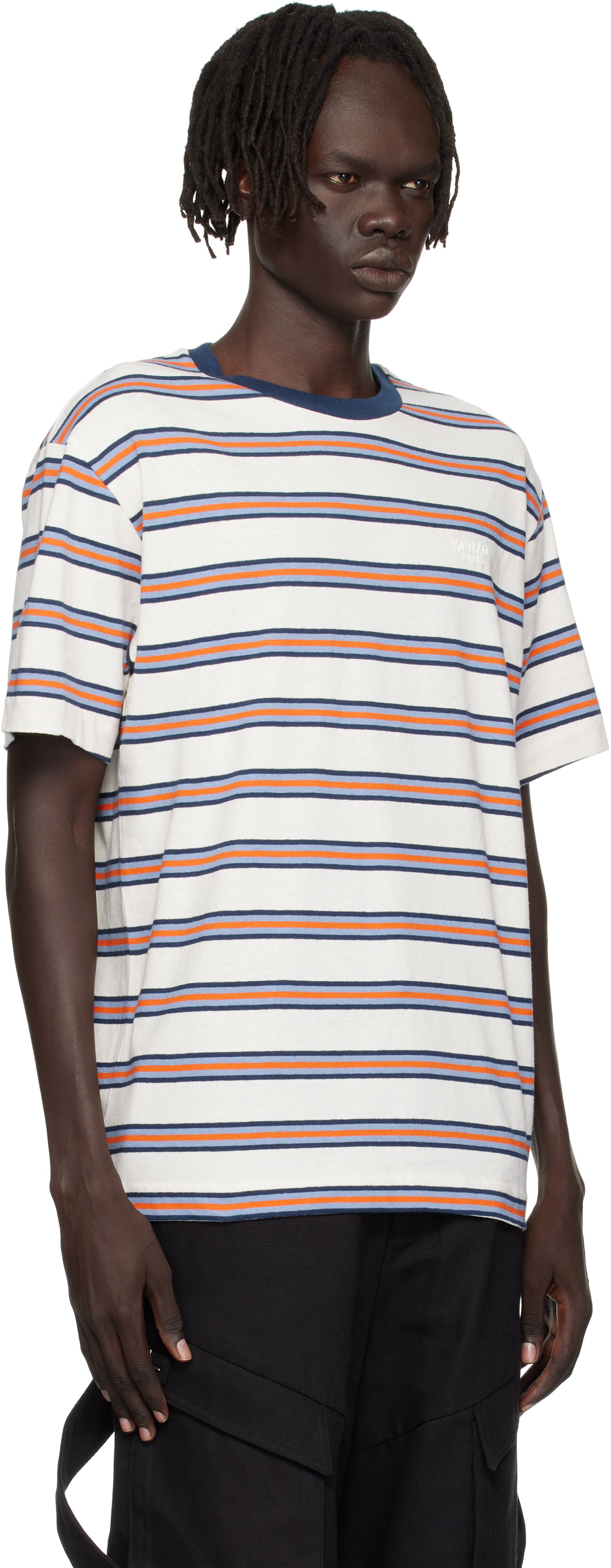Tričko KENZO Kenzo Paris 'KENZO Coast Lines' Striped T-Shirt Rôznofarebný | FF65TS2504SM, 1