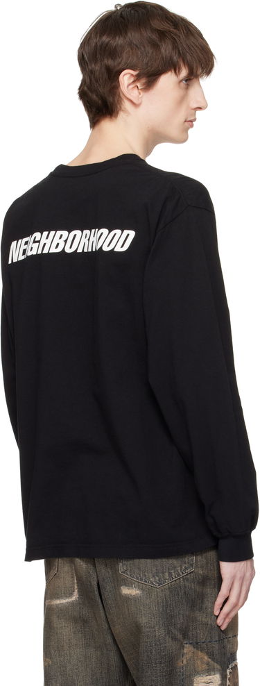 Tričko Neighborhood Neighborhood NH LS-6 Long Sleeve T-Shirt Čierna | 251PCNH-LT06, 2
