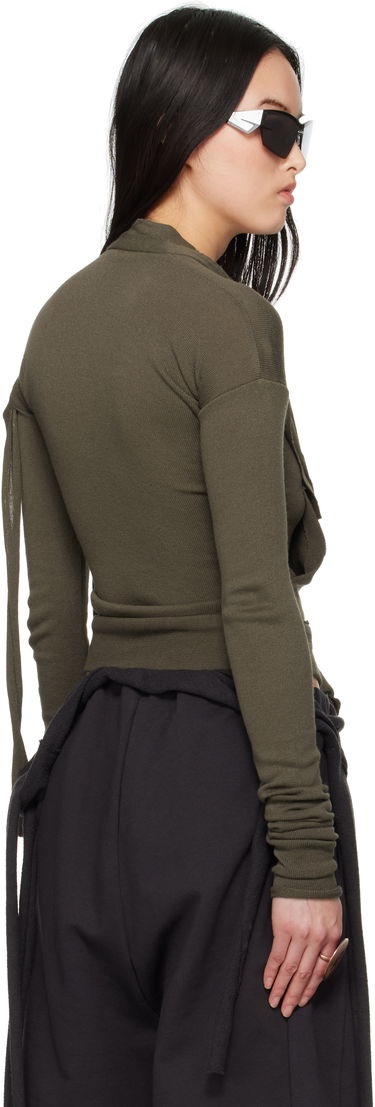 Košeľa Ottolinger Ottolinger Extended Trim Cardigan Zelené | 10560030601, 2