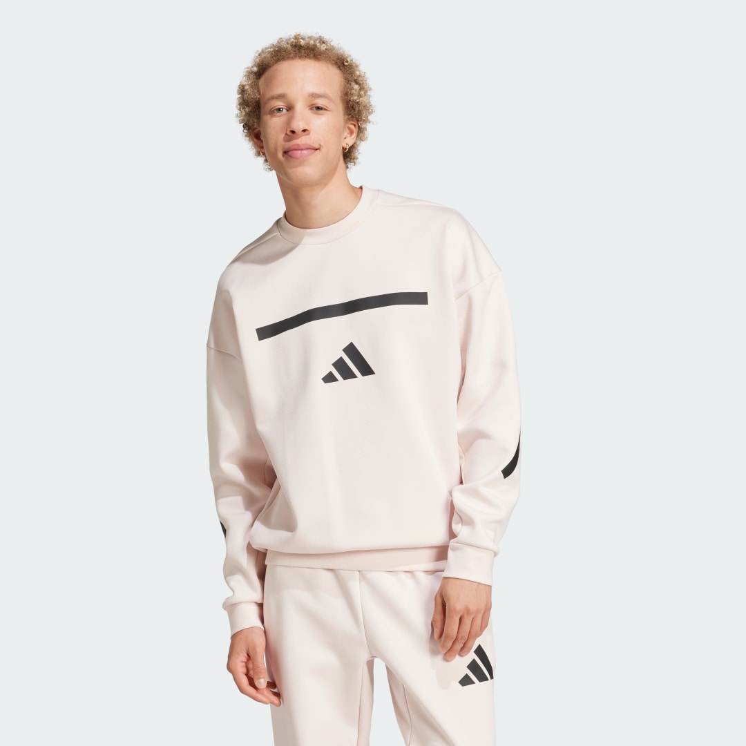 Mikina adidas Performance adidas Z.N.E. Sweatshirt Ružová | JF2452, 0