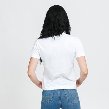 Tričko CALVIN KLEIN Shrunken Institution Tee Biela | J20J216251 YAF, 2