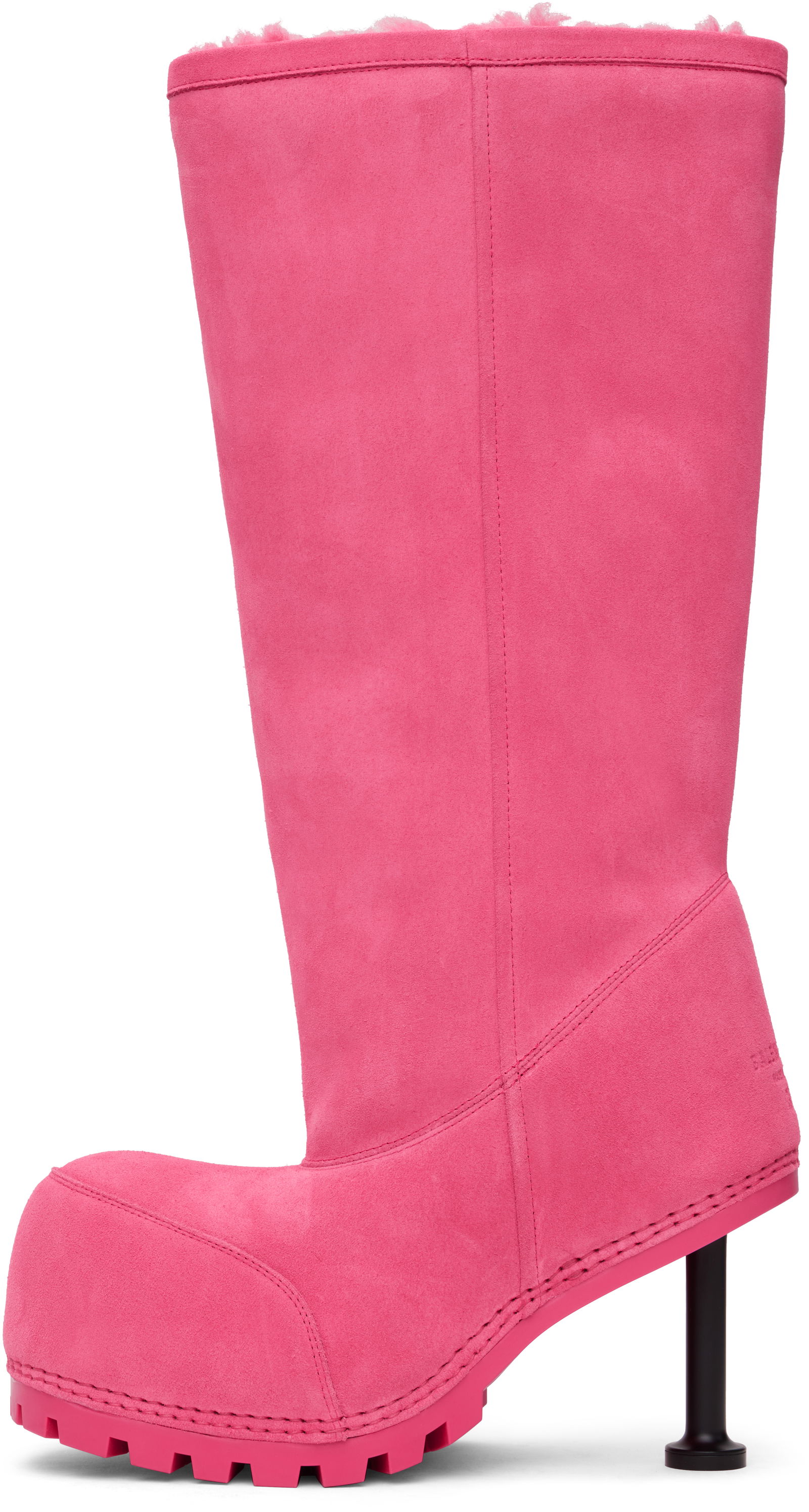 Suede High Heel Boots