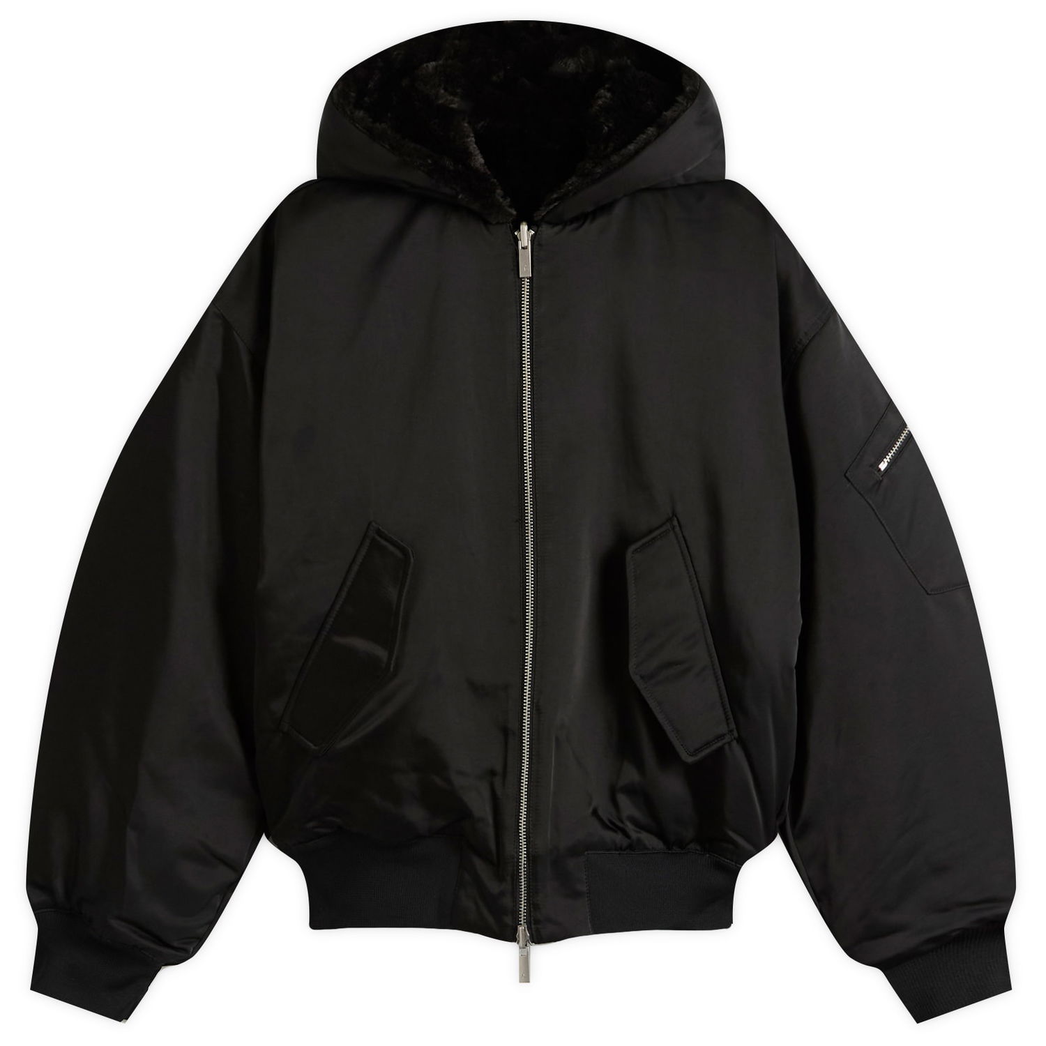 Bomber bunda Jordan Jordan Renegade Hooded Bomber Jacket, Size Large Čierna | HV0357-010, 0