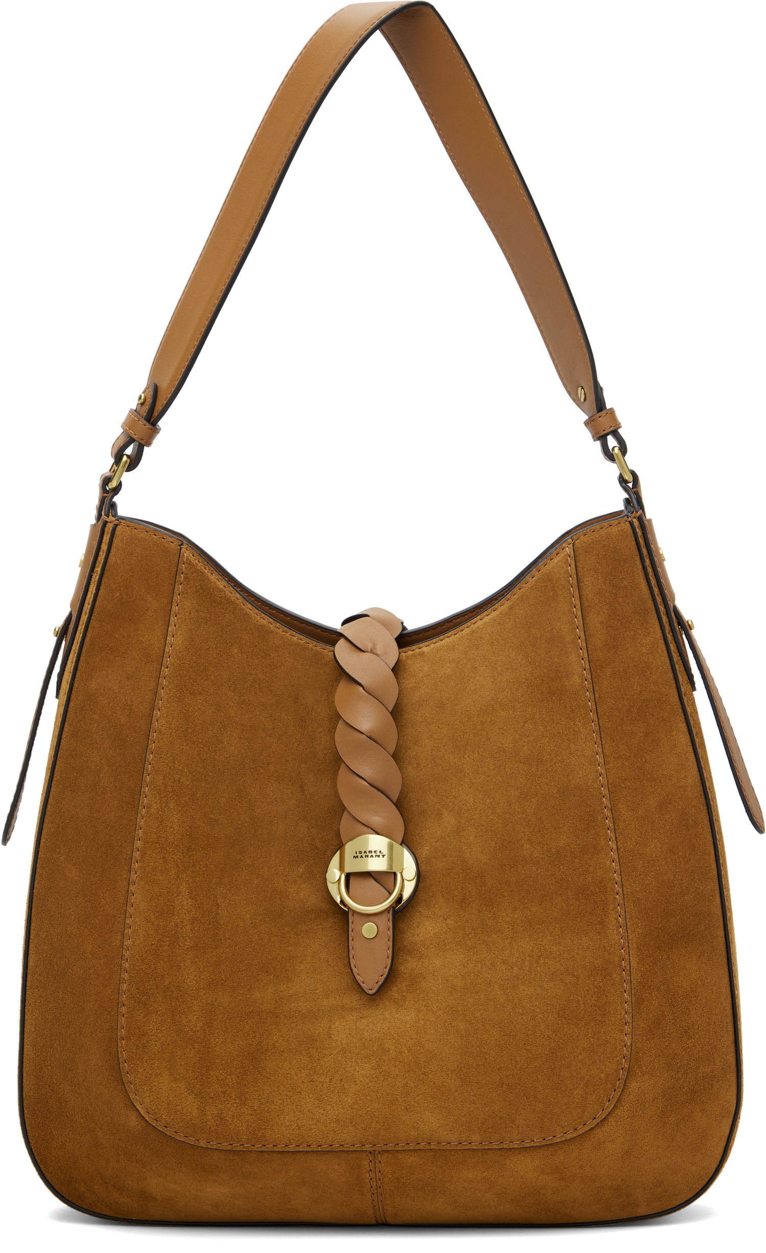 Kabelka ISABEL MARANT Isabel Marant Altay Suede Shoulder Bag Hnedá | PP0353FA-C2C21M, 0