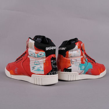 Tenisky a topánky Reebok Exofit Plus Hi Basquiat Červená | v48183, 1