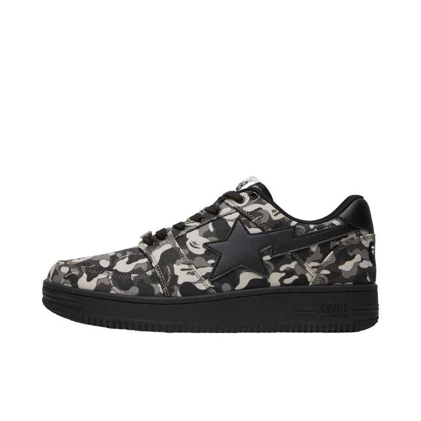 Tenisky a topánky BAPE Comme Des Garcons x Bape Sta "Black Camo" Čierna | 191-BLK