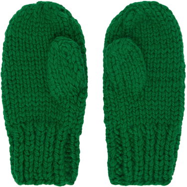 Rukavice Maison Margiela Childish Stitches Mittens Zelené | S50TS0036 S18420, 1