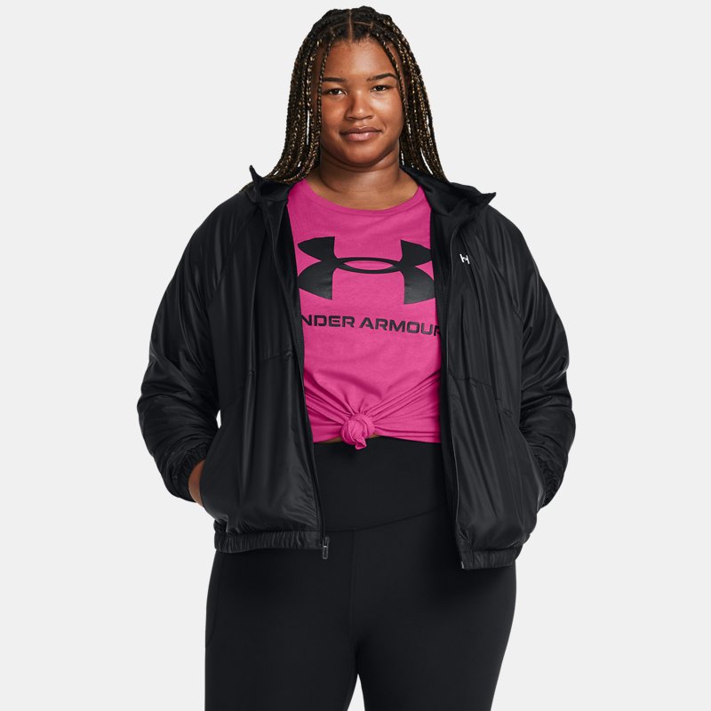 Vetrovka Under Armour SportStyle Windbreaker Jacket Čierna | 1383814-001, 0
