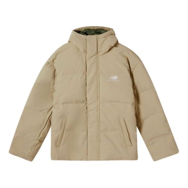 Prešívaná bunda New Balance Windproof Down Jacket Béžová | AMJ04347-KH