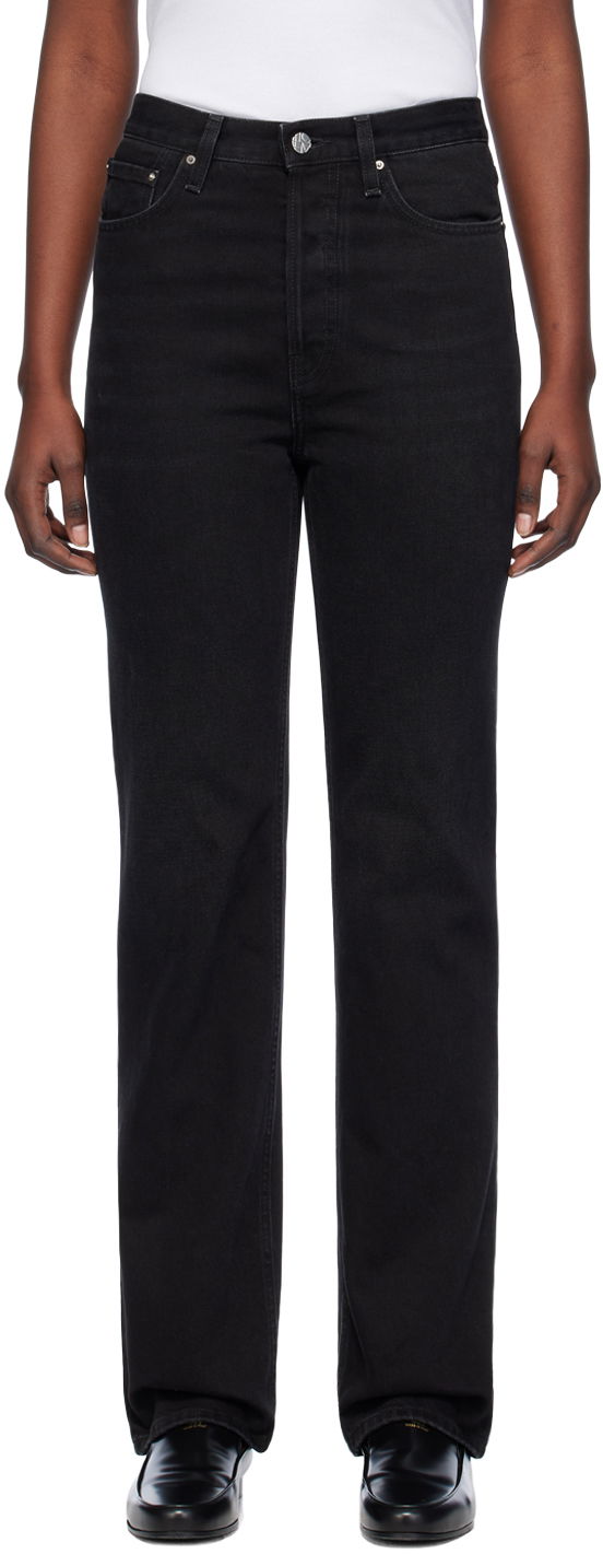 Džínsy TOTEME TOTEME Classic Cut Jeans Čierna | 234-2036-744 32, 0