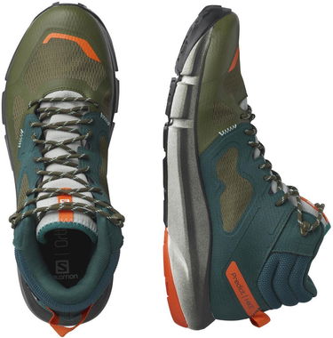 Tenisky a topánky Salomon Predict Hike Mid GTX Zelené | L41461100, 5