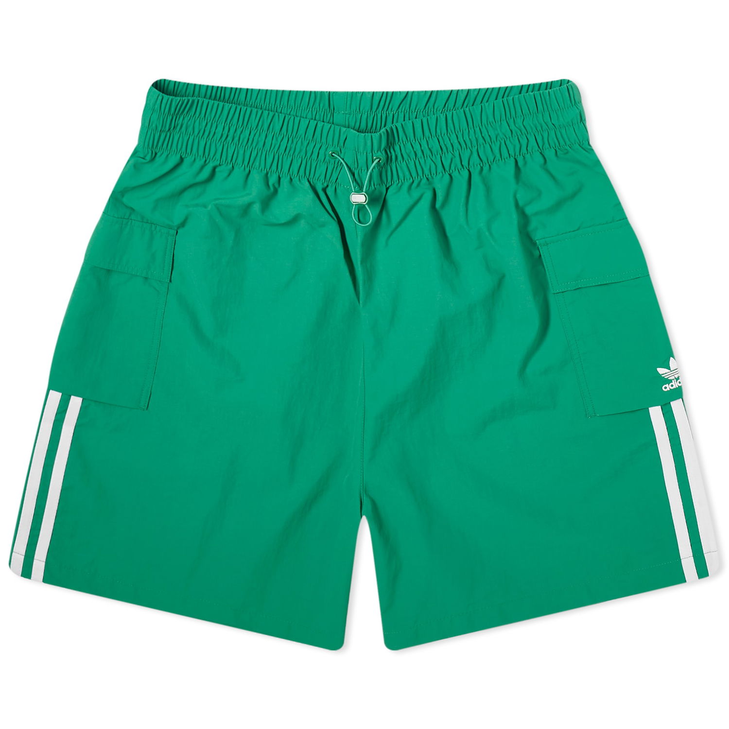 Šortky adidas Originals 3 Stripe Cargo Shorts Zelené | JH1073, 0