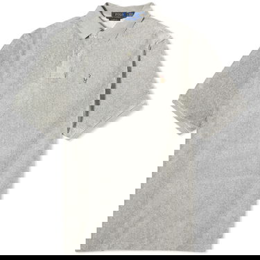 Polo tričko Polo by Ralph Lauren Corduroy Polo Shirt Šedá | 710909633004, 0