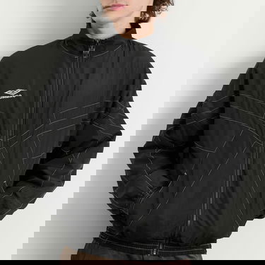 Bunda Umbro Relaxed Track Jacket, Size Small Čierna | 66700U-060, 5