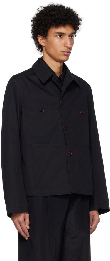 Košeľa LEMAIRE Lemaire Convertible Collar Jacket Čierna | OW1009 LF1005, 1