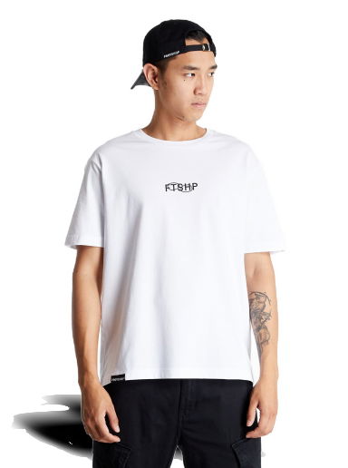 Tričko Footshop FTSHP Logo UNISEX White Biela | FTSHP_114