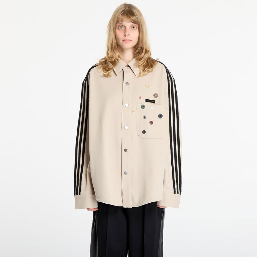 Bunda adidas Originals SONG FOR THE MUTE Shirt Jacket Béžová | KC3141