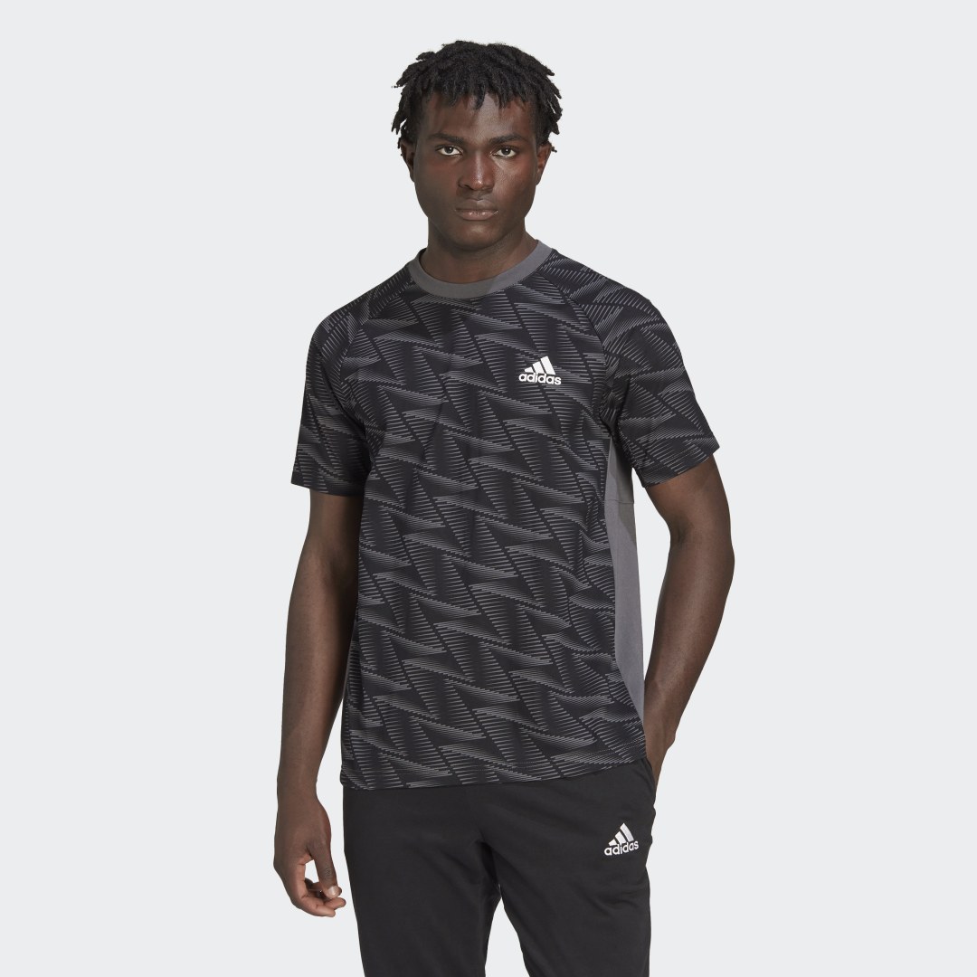 Tričko adidas Originals Designed For Gameday Travel Tee Čierna | HN9864, 0