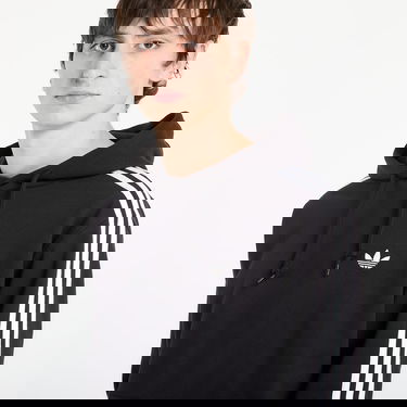 Mikina adidas Originals 3 Stripes Hoodie Čierna | KE3557, 1