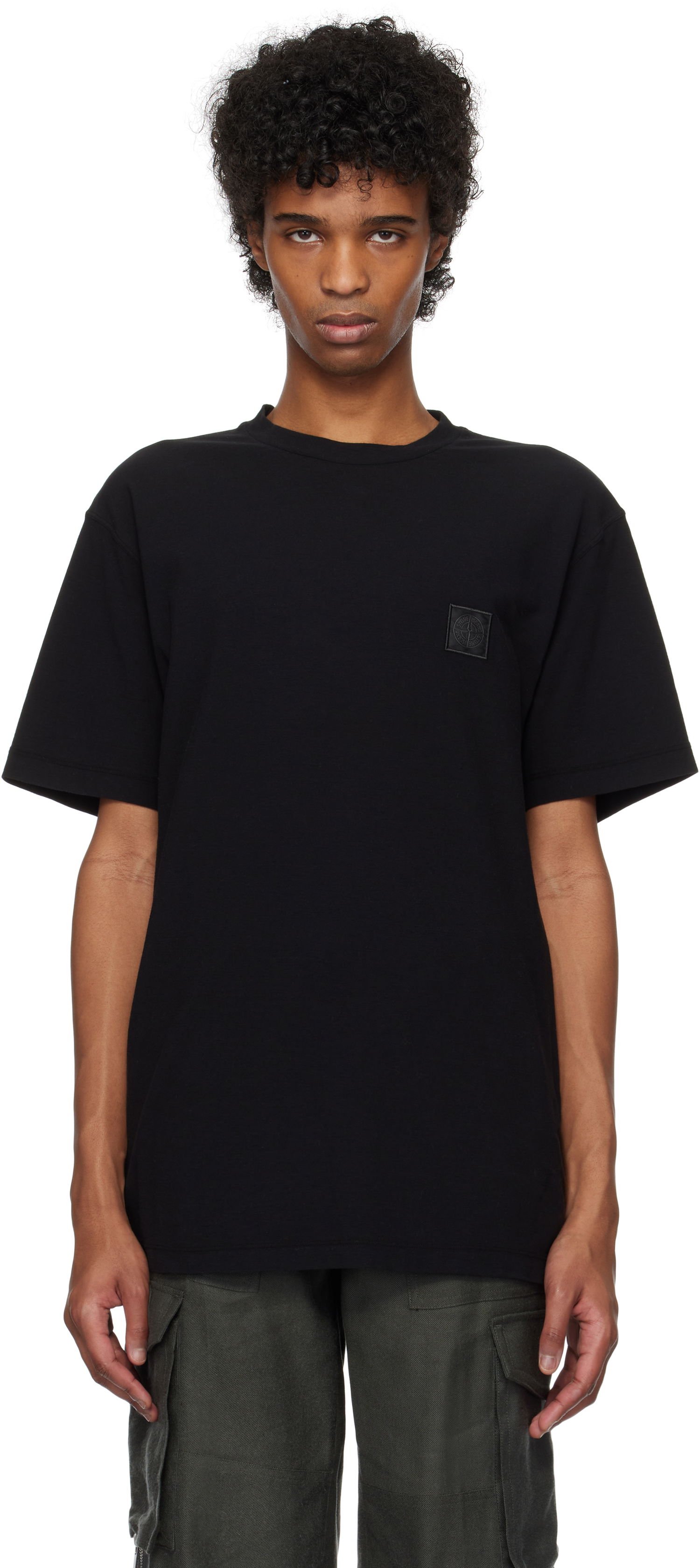 Tričko Stone Island Stone Island Garment Dyed Tee Čierna | K1S15 2100008 S0F11, 0