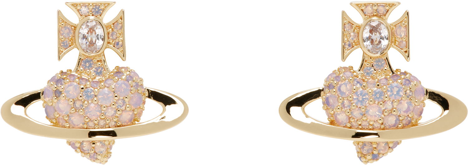 Náušnice Vivienne Westwood Vivienne Westwood Agnatha Orb Earrings Ružová | 6201036H-02R784-, 0