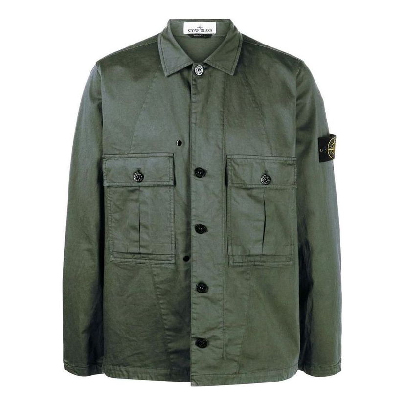 Košeľa Stone Island Stone Island Button-Up Shirt Zelené | 791510414-V0058