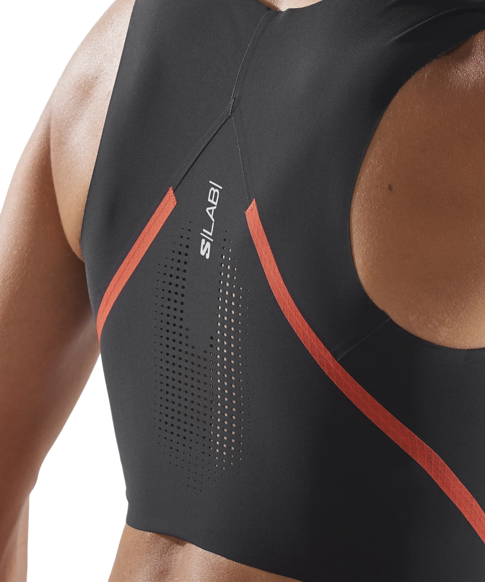 Tielko Salomon S/LAB Speed Short Tank Top Čierna | lc2186600, 1