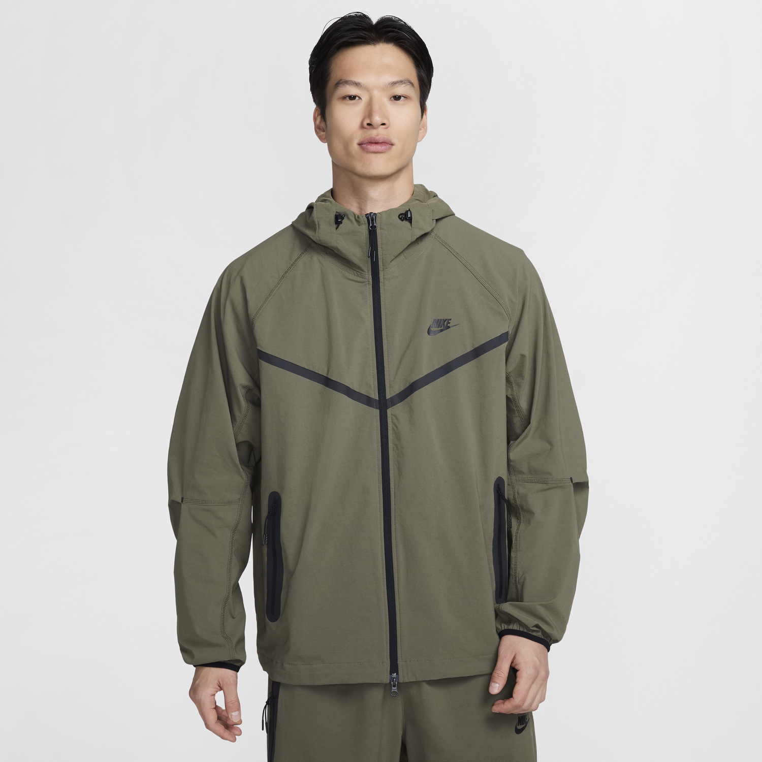 Vetrovka Nike Woven Tech Jacket Zelené | HM7151-223, 0