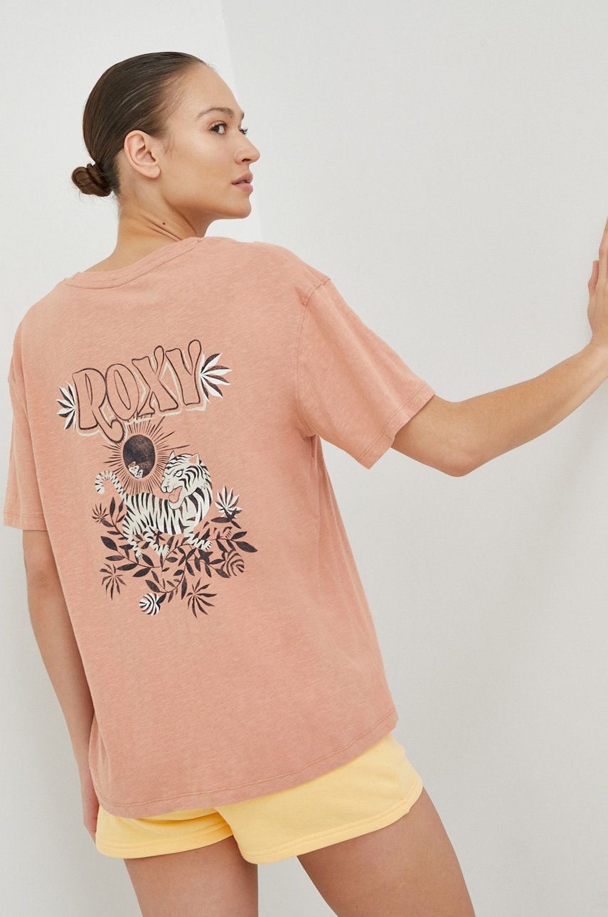 Tričko Roxy T-shirt Béžová | ERJZT05467, 0
