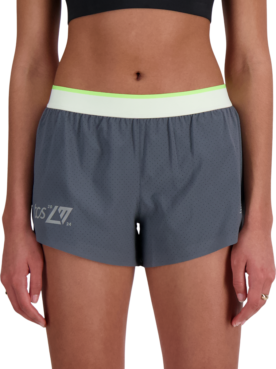 Šortky New Balance London Edition Race Day Split Short Šedá | ws41292d-gt, 0