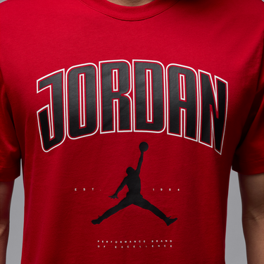Tričko Jordan Jordan T-Shirt Červená | HQ0009-687, 2
