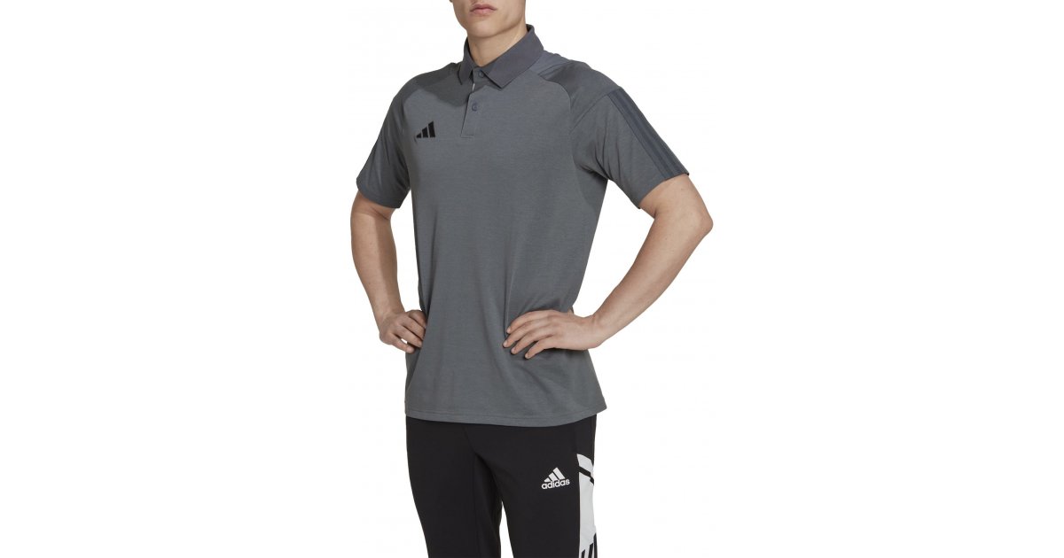Polo tričko adidas Performance Tiro 23 Competition Polo Šedá | hu1344, 1