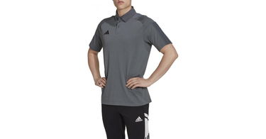 Polo tričko adidas Performance Tiro 23 Competition Polo Šedá | hu1344, 1