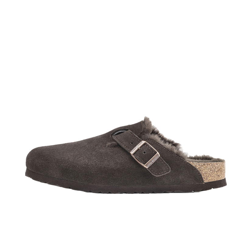 Tenisky a topánky Birkenstock Boston Shearling Suede Hnedá | 1020567/1020529