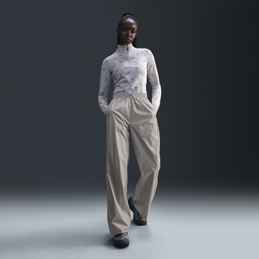 Nohavice Nike Woven High Waist Pants Šedá | HM9764-014, 0