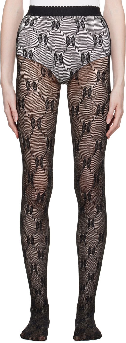 Ponožky Gucci Interlocking G Tights Čierna | 691619 3GAHR, 0