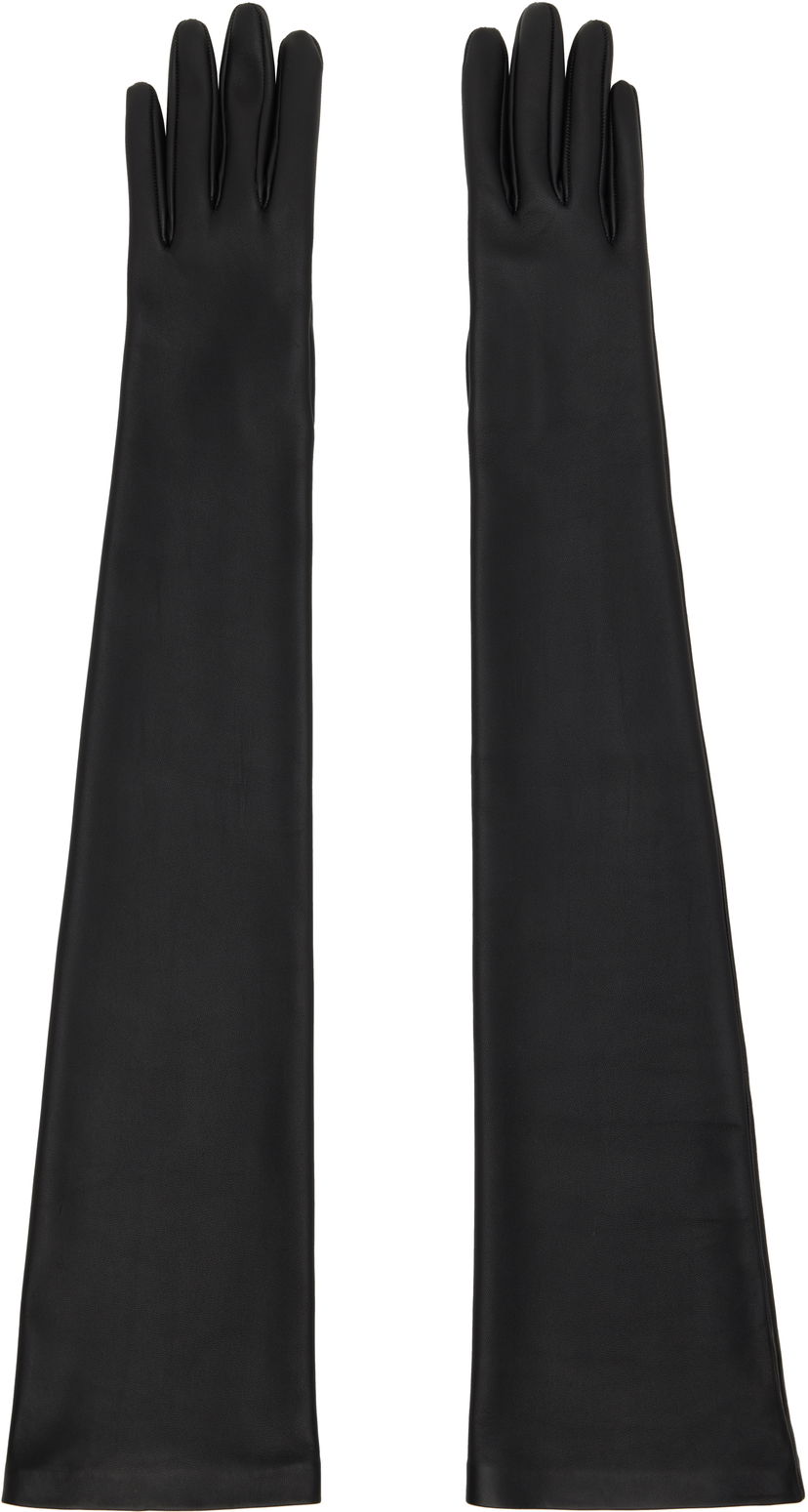 Rukavice Khaite Remo Long Gloves Čierna | 10119-984