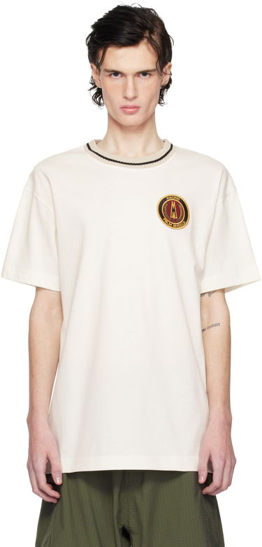 Tričko Moncler Moncler Genius x Palm Angels Racing T-Shirt Béžová | J209L8C0000189AKK, 0