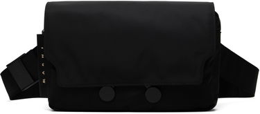 Ľadvinka Marni Marni Cordura Cityscape Belt Bag Čierna | MUMQ0023A0 P8184, 0