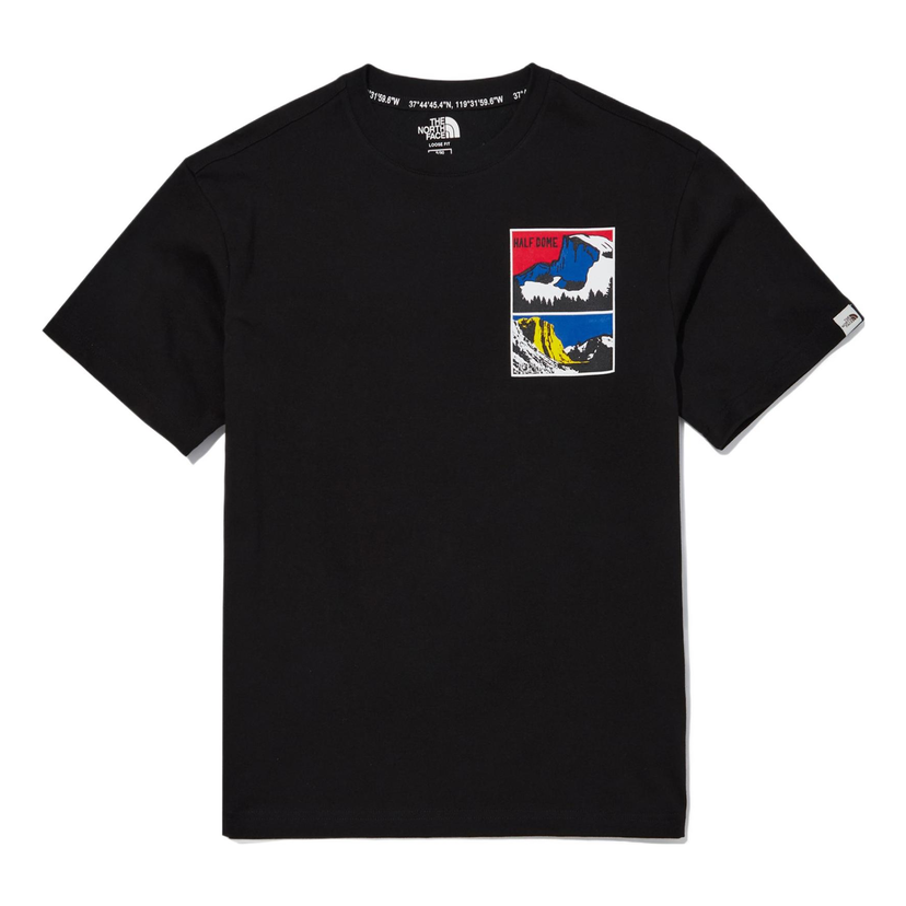Tričko The North Face Graphic Print Loose Fit T-Shirt Čierna | NT7UN10J