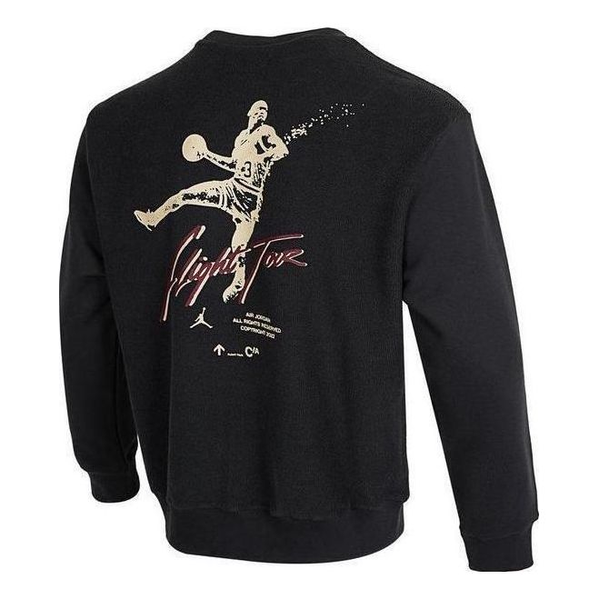 Mikina Jordan Flight Heritage Graphic Print Sweatshirt Čierna | DV1620-045, 0