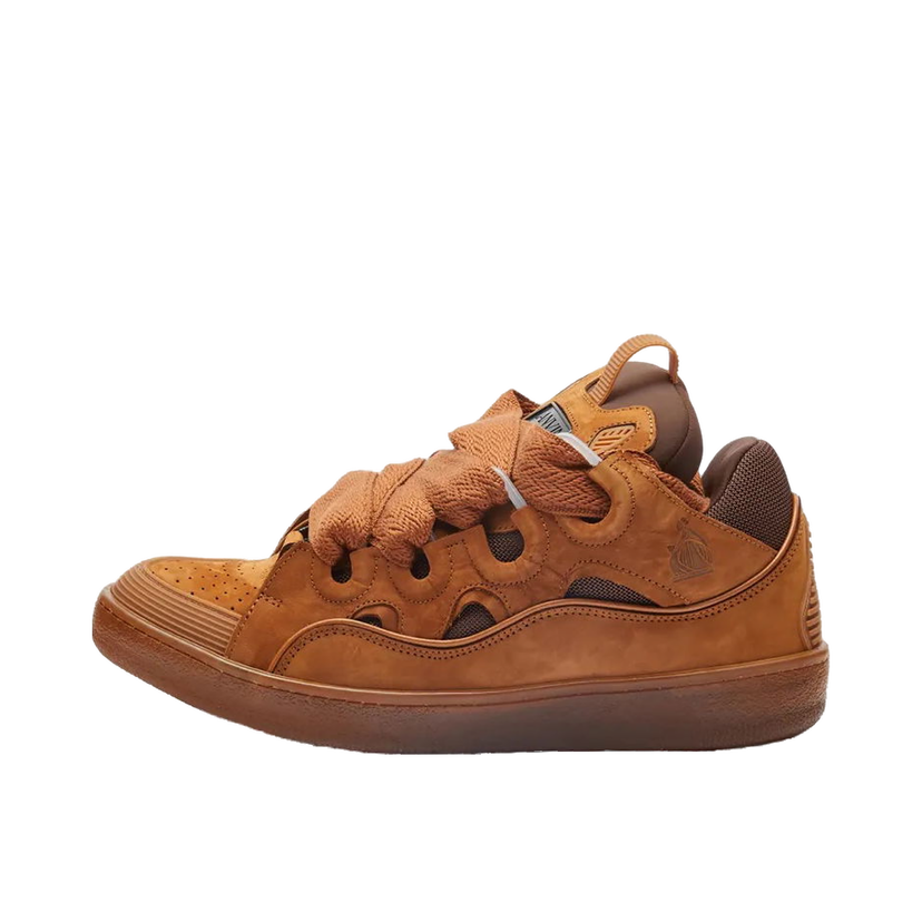 Tenisky a topánky LANVIN Leather Curb Tan Oranžová | FM-SKRK11-TRAG-P23603