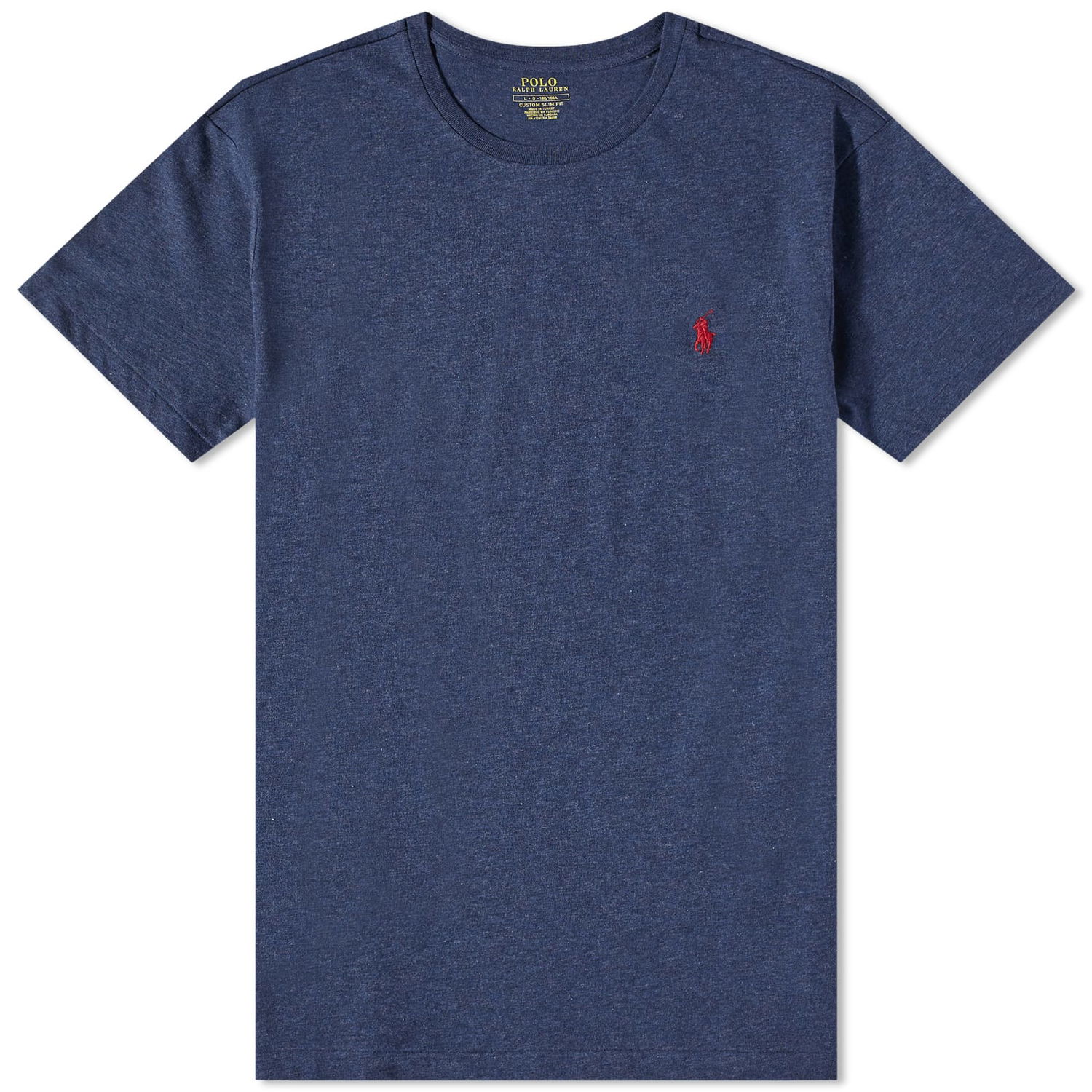 Tričko Polo by Ralph Lauren Custom Fit Tee Navy | 710671438282, 0
