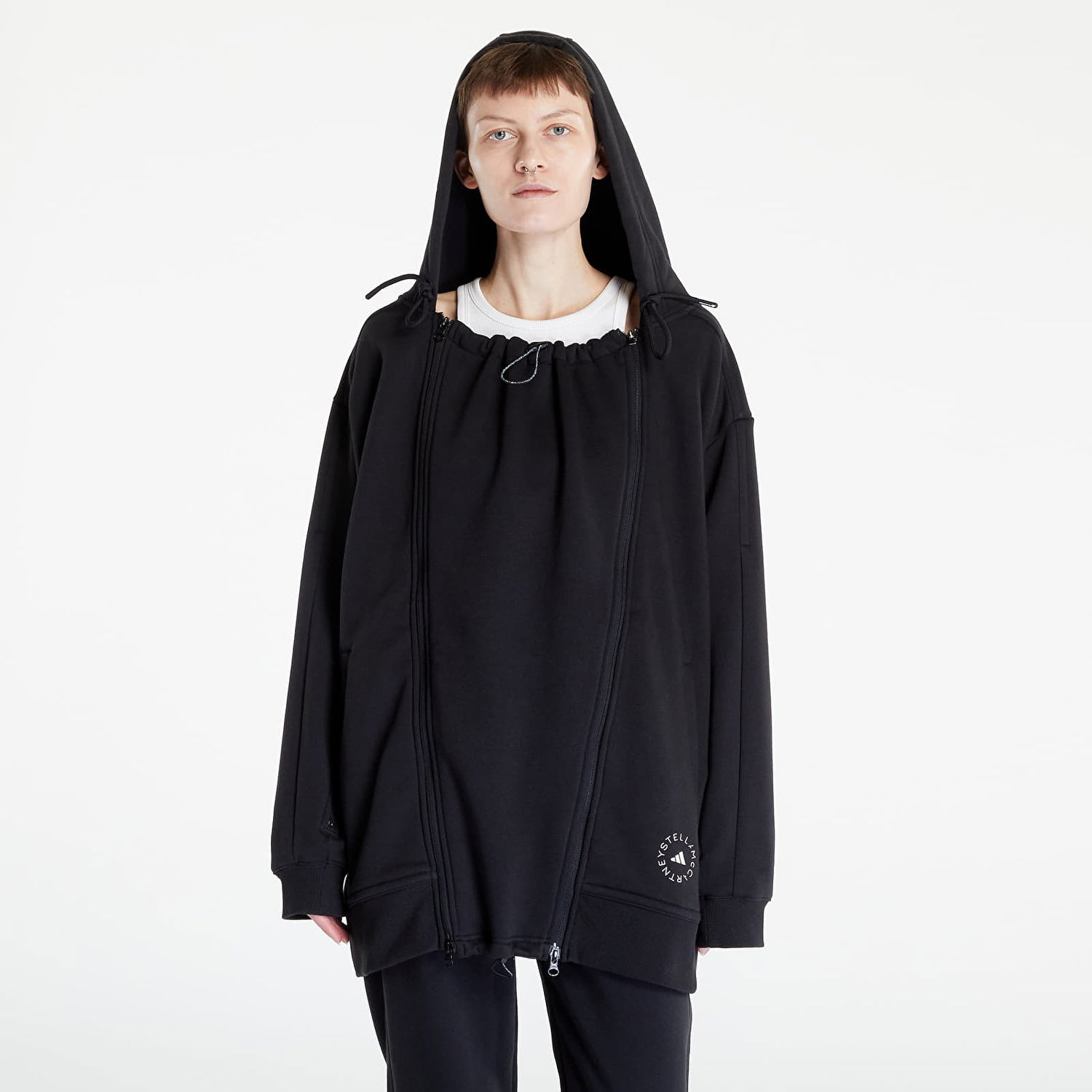 Mikina adidas Performance Stella McCartney TrueStrength Maternity 3-in-1 Čierna | HI6024, 0
