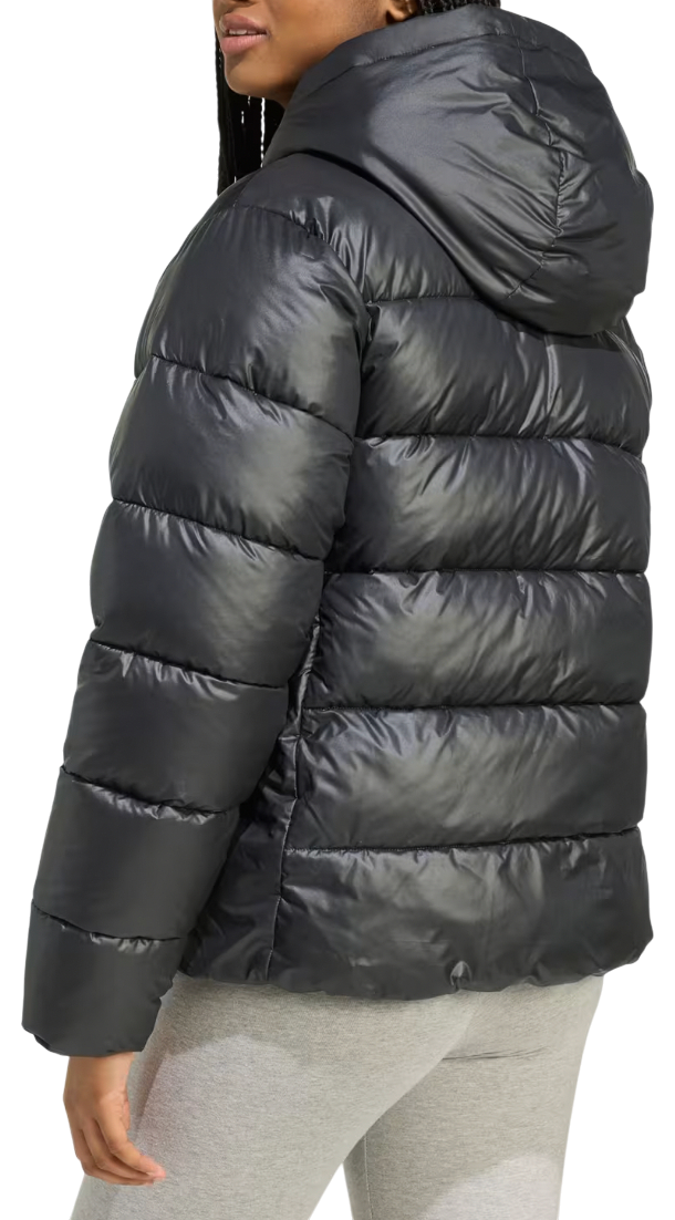 Prešívaná bunda adidas Originals Essentials Climawarm Synthetic Down Puffer Hooded Jacket Čierna | jv7767, 1
