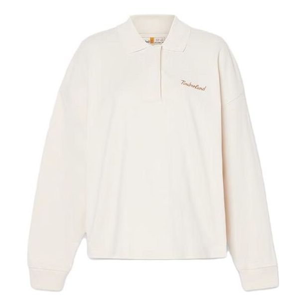 Polo tričko Timberland Timberland Polo Sweatshirt Biela | A6HVS-V04