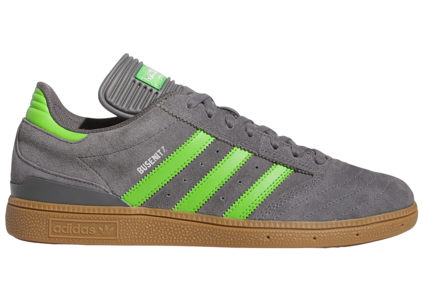 Tenisky a topánky adidas Originals Busenitz Grey Lucid Lime Gum Šedá | IE7273, 0