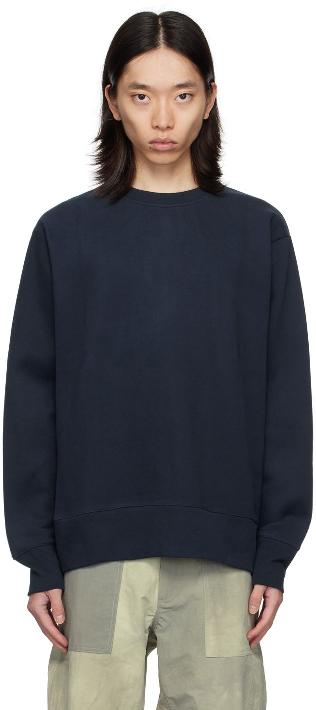 Mikina NORSE PROJECTS Arne Crewneck Sweatshirt Modrá | N20-1329, 0
